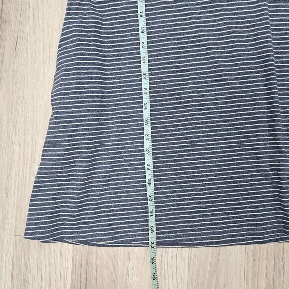 UMGEE Womens Blue Stripe Button Shirt Dress Large - Picture 4 of 7